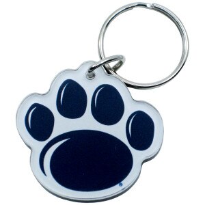 keychain acrylic Penn State Paw